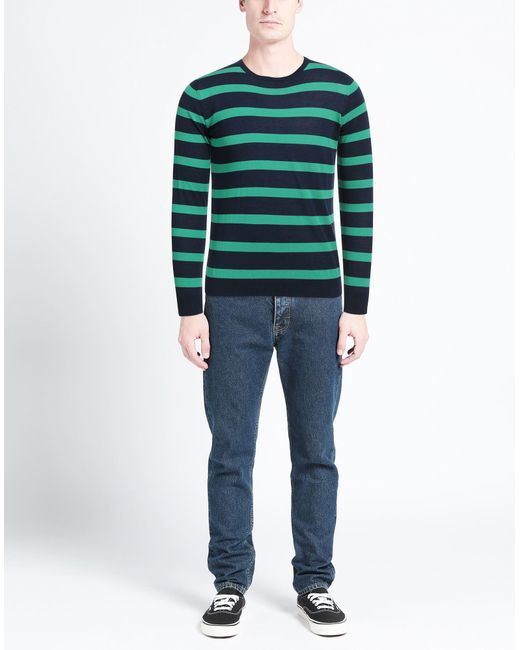 TRUE NYC Green Sweater for men