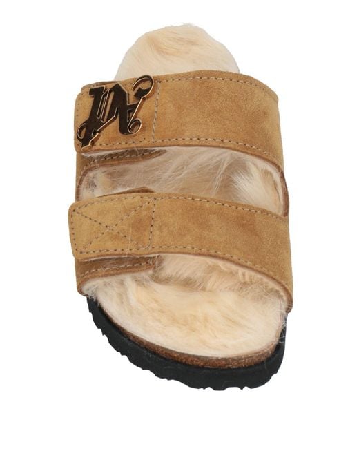 Palm Angels White Sandals
