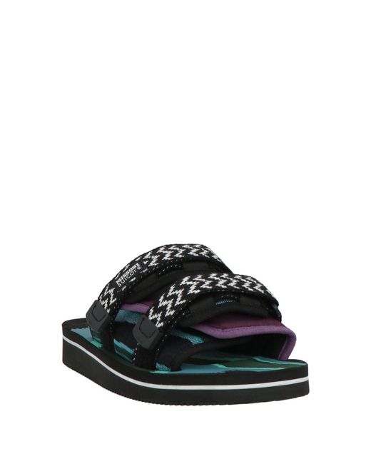 SUICOKE X MISSONI Black Sandals