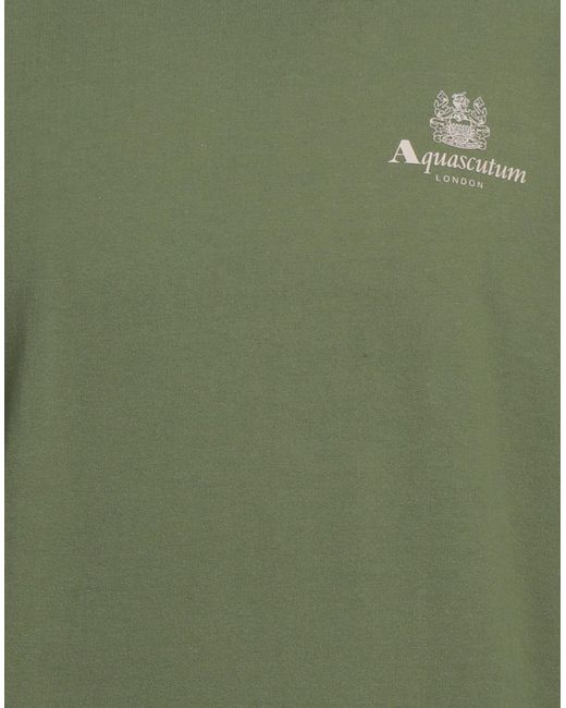 Aquascutum Green Sweatshirt for men