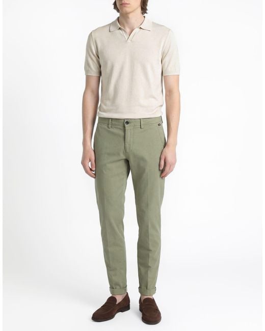Mason's Green Military Pants Modal, Cotton, Elastane for men