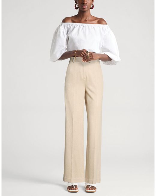 Circolo 1901 Natural Pants