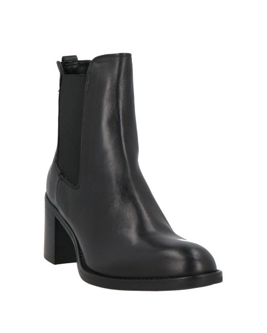 Minelli Black Ankle Boots Leather