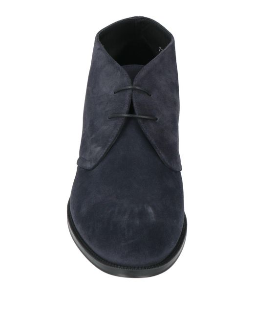 Doucal's Blue Ankle Boots for men