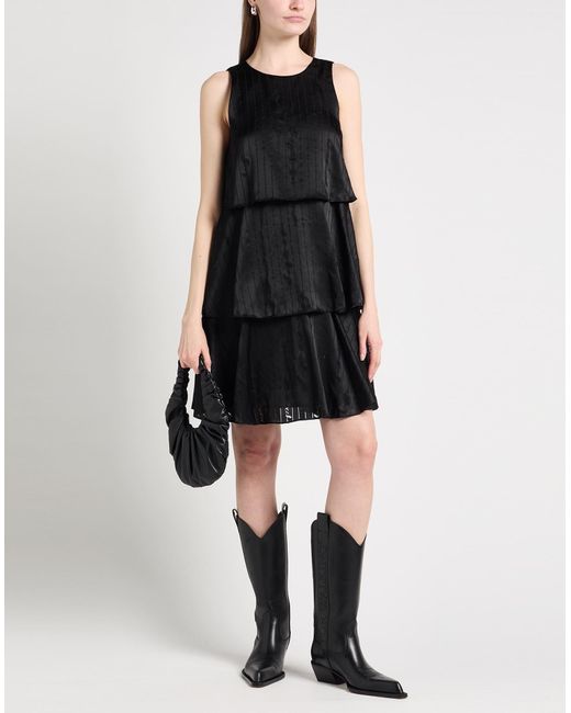 ARMANI EXCHANGE Black Mini Dress
