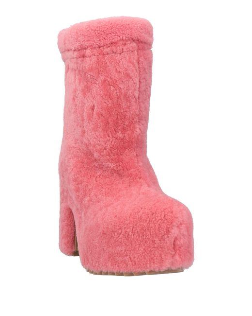Inuikii Pink Ankle Boots