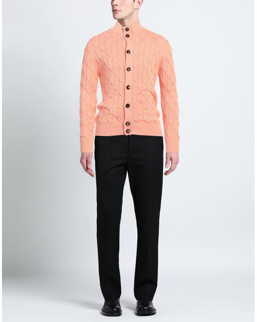 FILIPPO DE LAURENTIIS Strickjacke in Pink für Herren