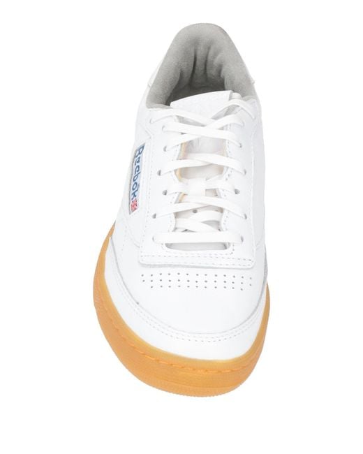 Reebok White Sneakers Leather