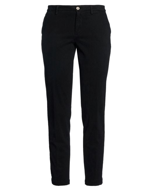 RE_HASH Black Pants Cotton, Lyocell, Elastane
