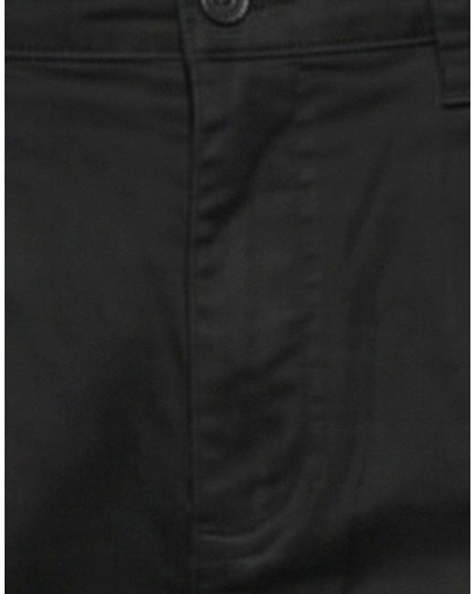 Gazzarrini Black Pants Cotton, Elastane for men
