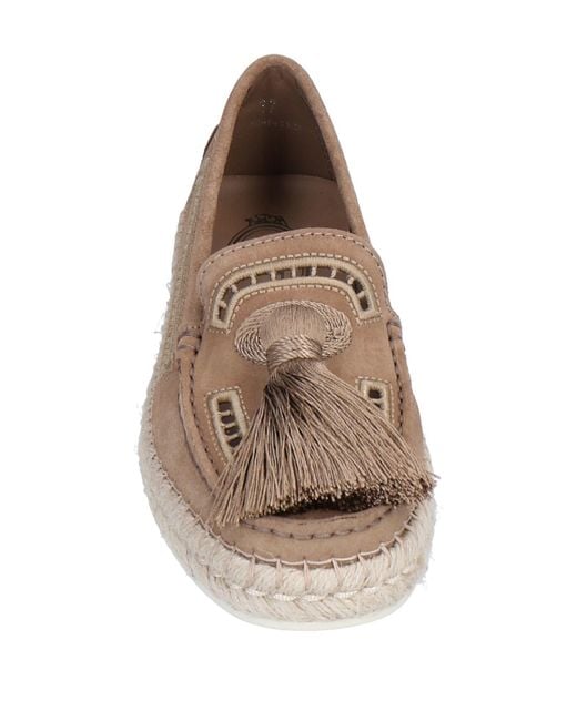 Tod's Brown Espadrilles