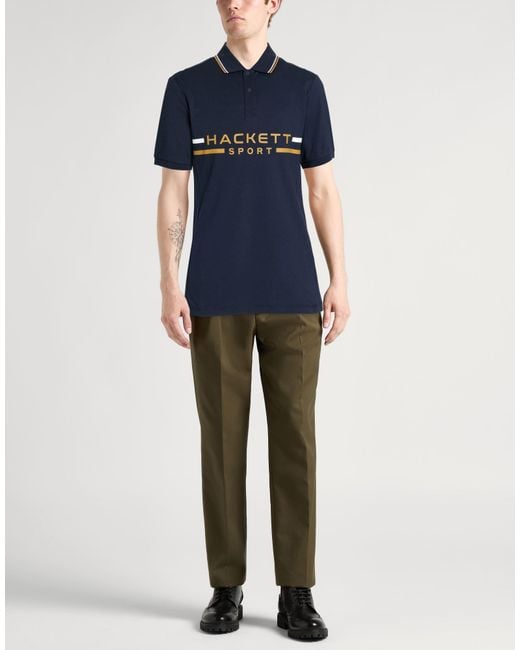 Hackett Blue Polo Shirts for men
