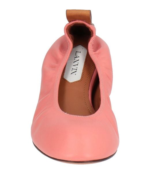 Lanvin Pink Ballet Flats