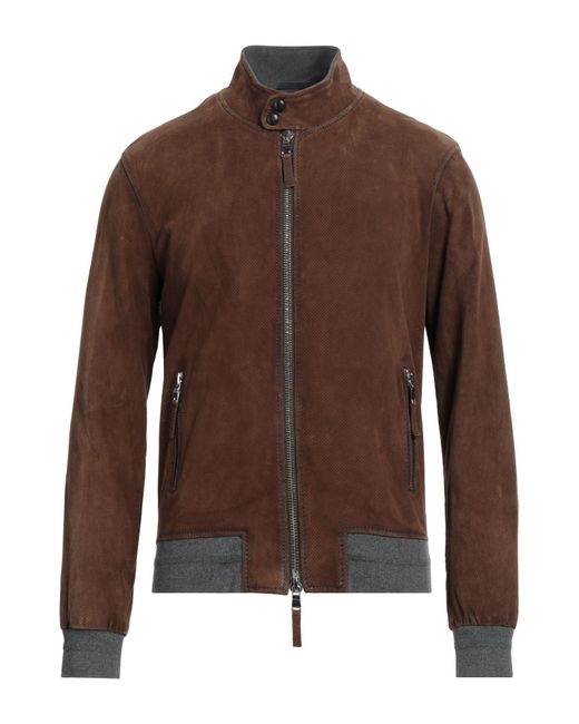 The Jack Leathers Jacke & Anorak in Brown für Herren