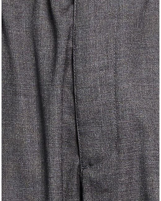 White Sand Gray Pants Polyester, Viscose, Elastane for men