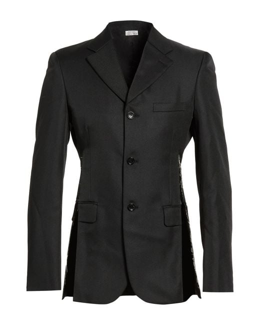 Comme des Garçons Black Blazer Polyester for men