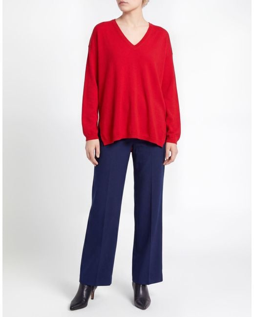 SOLOTRE Red Sweater Wool