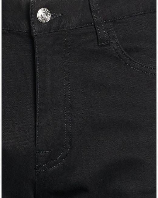 Iceberg Black Jeans Cotton, Elastane for men
