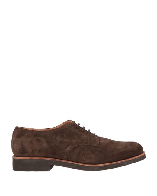 G.H.BASS Brown Lace-Up Shoes for men