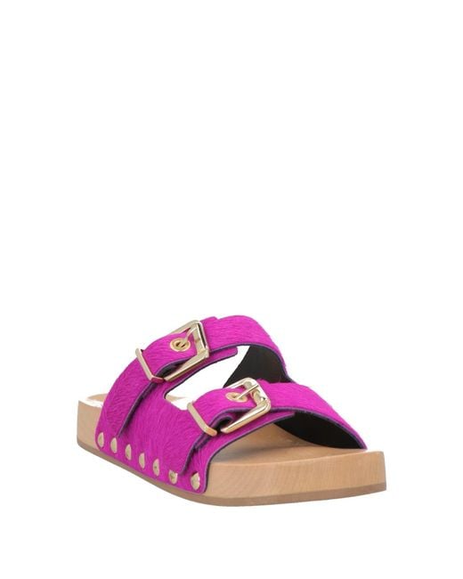 NCUB Pink Sandals Leather