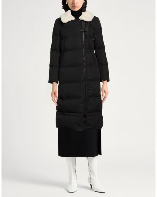 Peuterey Black Puffer Polyester, Polyamide, Cotton