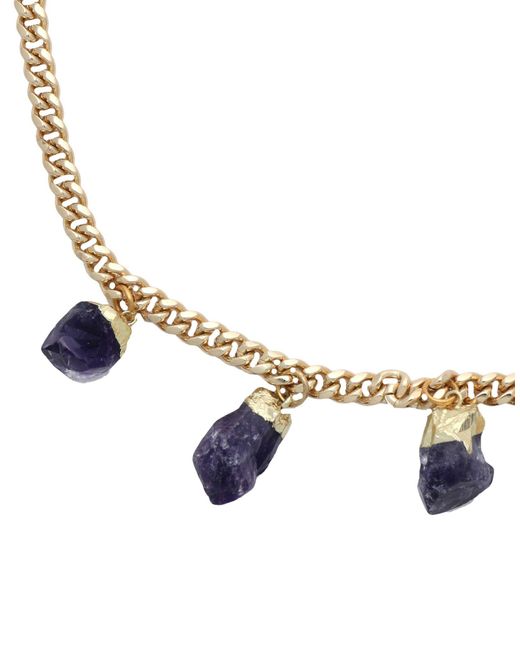 Crystal Haze Jewelry Metallic Necklace