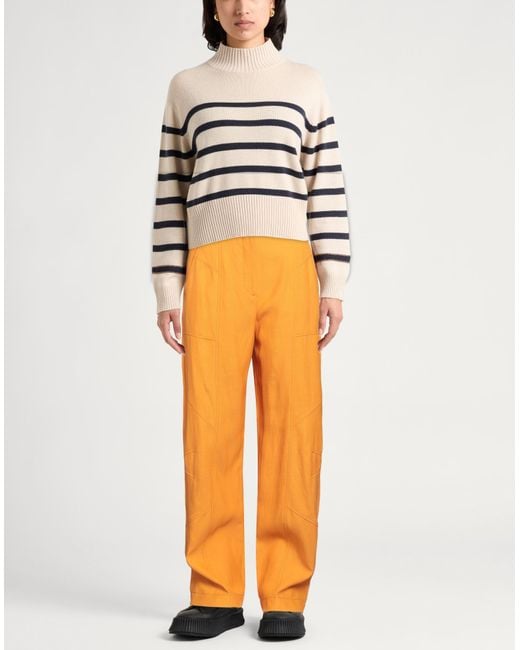 Alberta Ferretti Orange Trouser