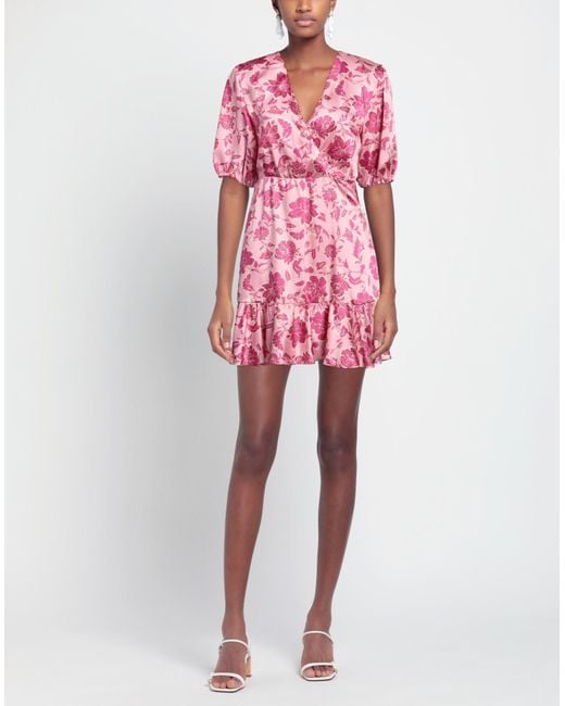 Liu Jo Pink Mini Dress Polyester