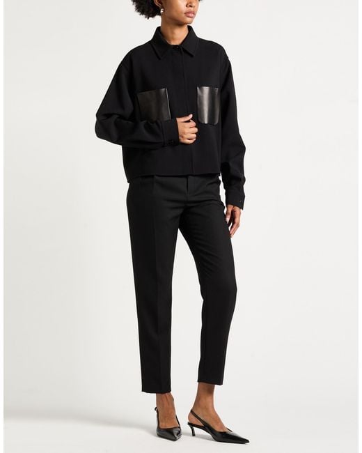 Max Mara Black Jacket Virgin Wool, Elastane