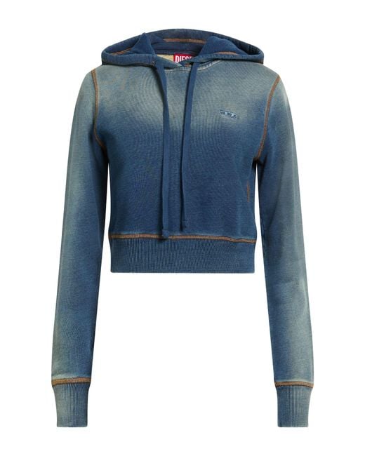 DIESEL Blue Sweatshirts