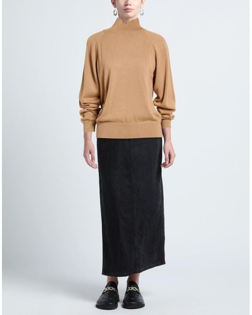 CROCHÈ Natural Turtleneck