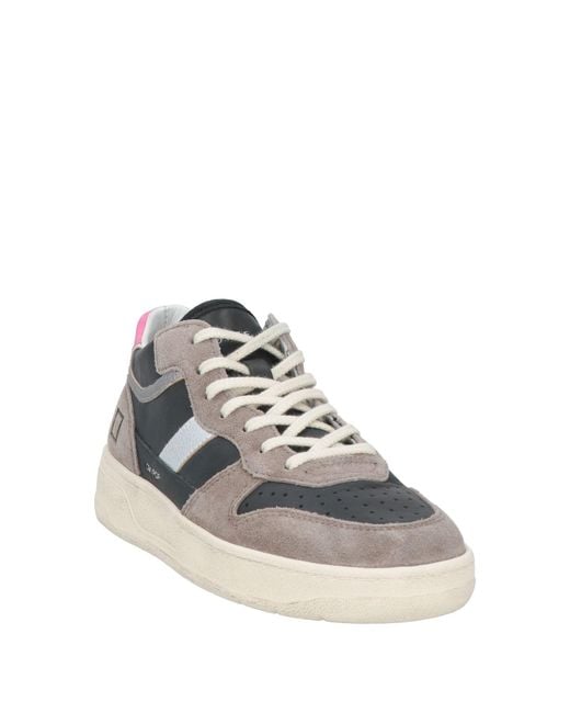 Date White Sneakers Leather