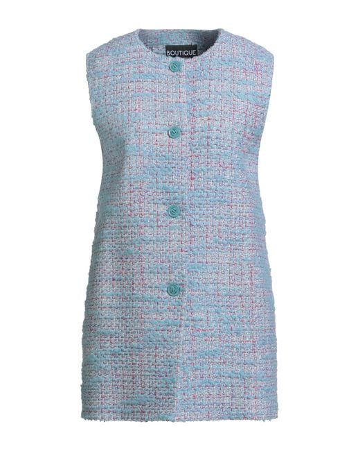 Boutique Moschino Blue Vests