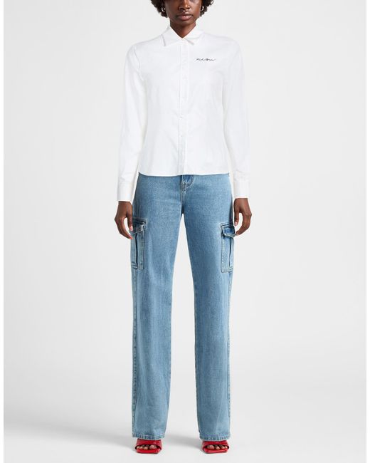 Karl Lagerfeld White Shirts