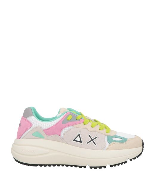 Sun 68 Pink Trainers