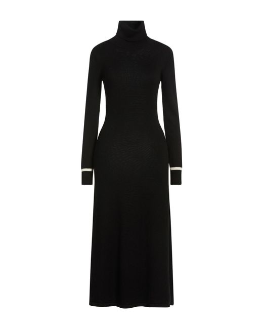 Ines De La Fressange Paris Black Midi Dress