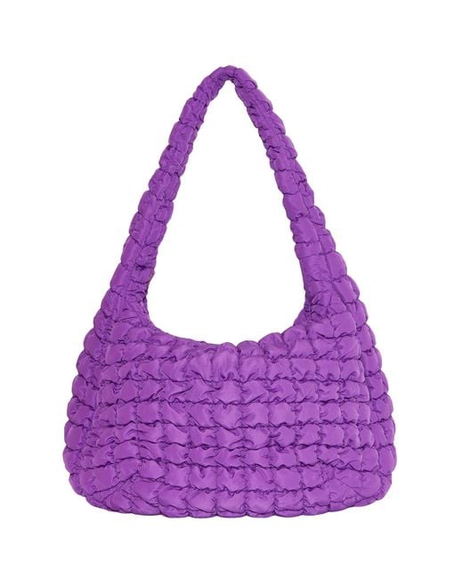 COS Purple Shoulder Bag
