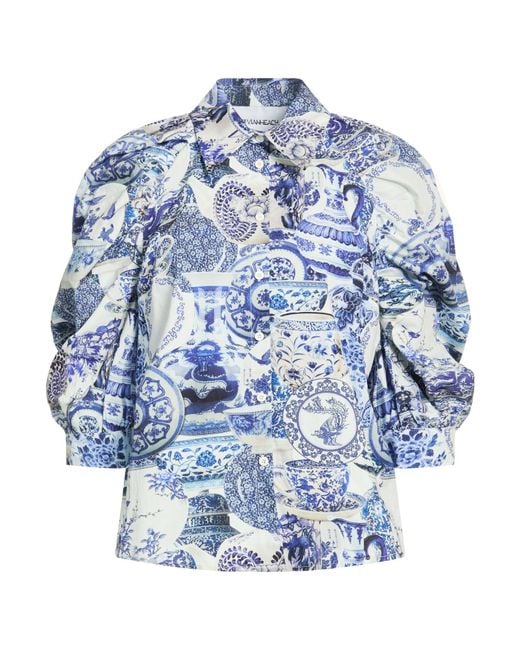 Silvian Heach Blue Shirts