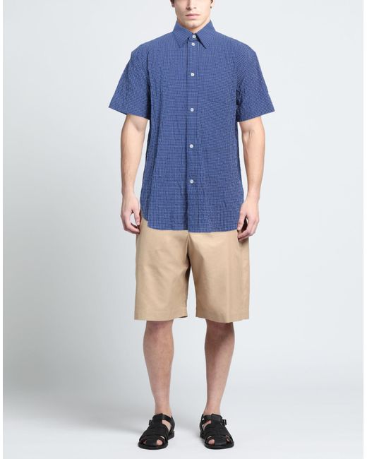 Camicia di Rohe in Blue da Uomo