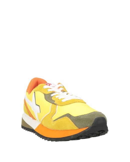 W6yz Yellow Trainers for men