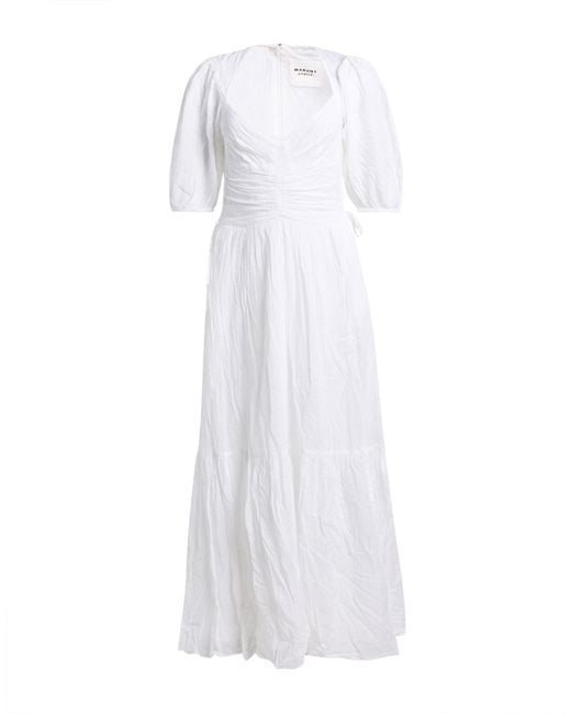 Isabel Marant White Maxi Dress Cotton