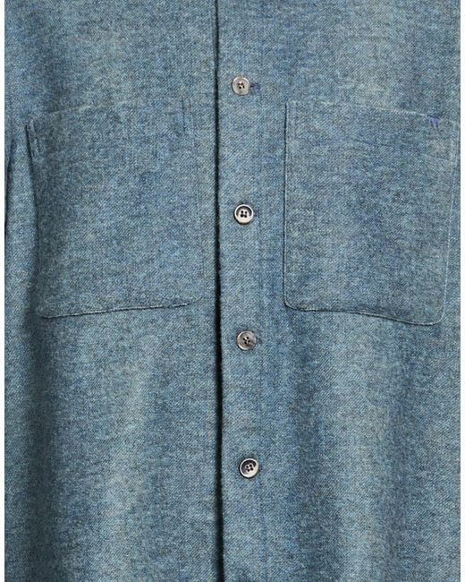 Bob Blue Jacket Polyester, Virgin Wool for men
