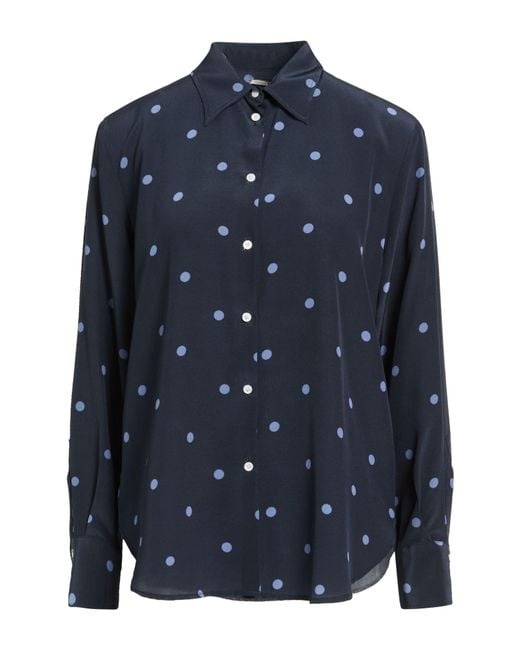 Massimo Alba Blue Shirt Silk