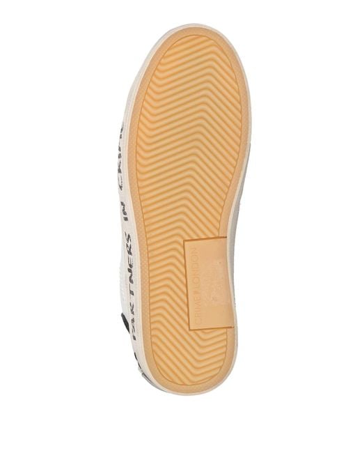 Crime London Natural Sneakers Leather