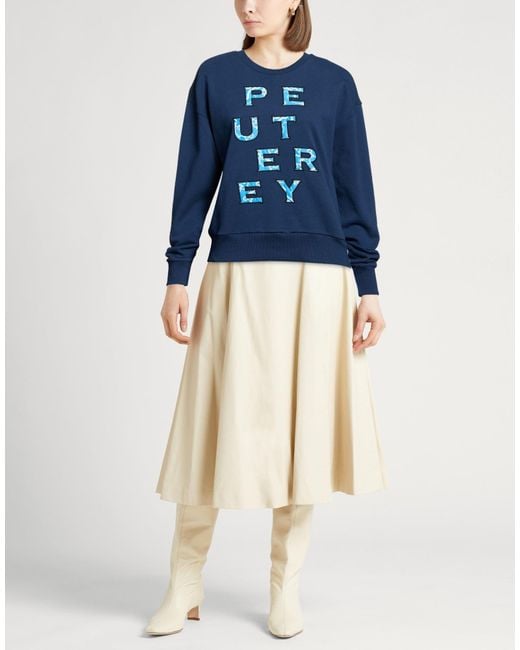 Peuterey Blue Sweatshirt Cotton