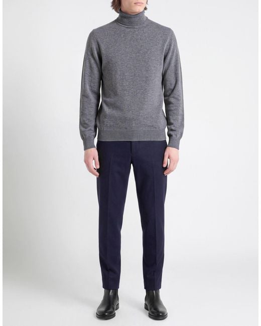 Fedeli Gray Turtleneck for men