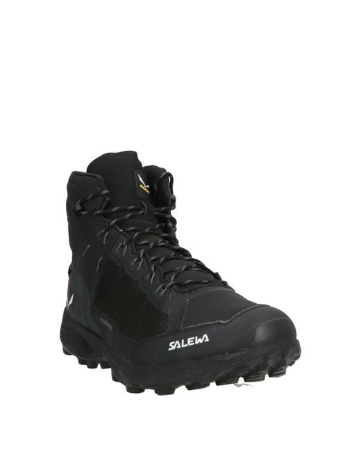 Salewa Black Ankle Boots for men