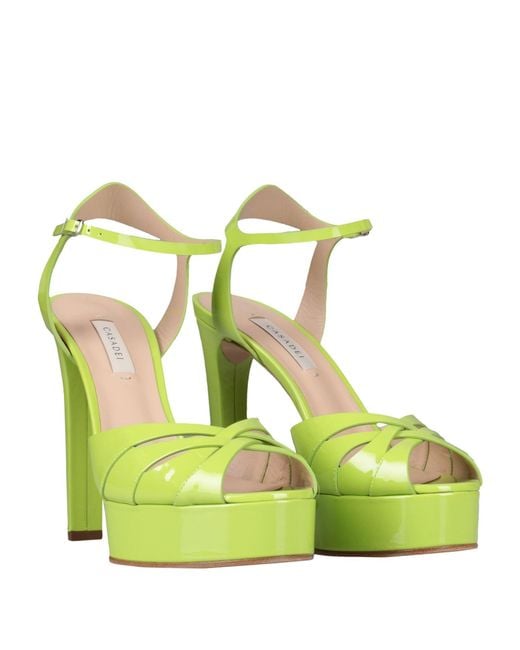 Casadei Yellow Sandals