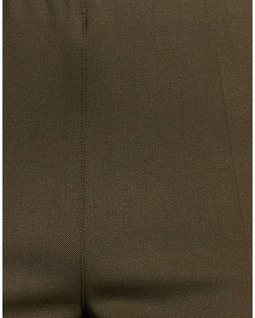 P.A.R.O.S.H. Green Pants Virgin Wool, Elastane