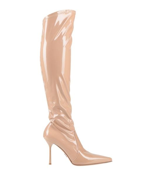 Sergio Levantesi White Blush Boot Leather